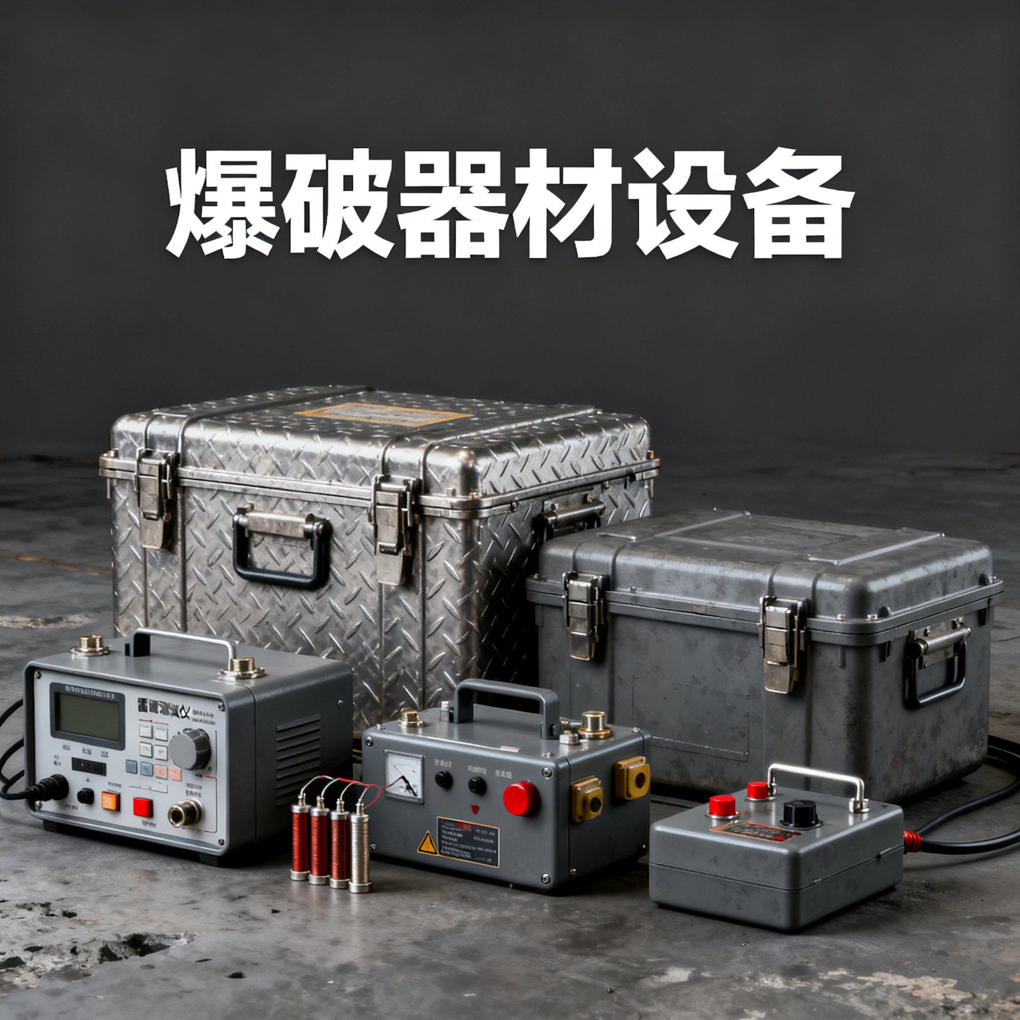 武平爆破工程师的“兵器库”：常用器材一册通